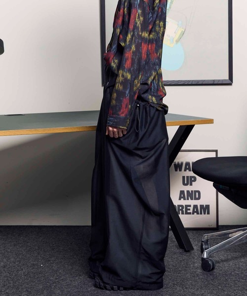 MAISON SPECIAL カーゴパンツ 「UNISEX」Layered Sheer Wide