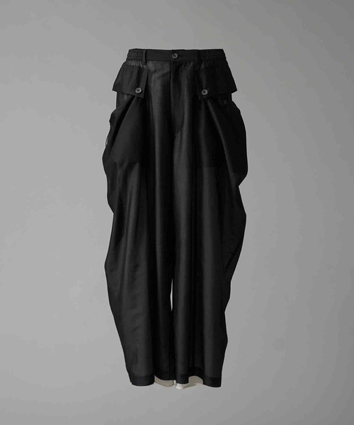 MAISON SPECIAL パンツ　38 MAISON SPECIAL スラックス パンツ Linen High Waist Pants