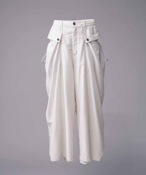 MAISON SPECIAL カーゴパンツ 「UNISEX」Layered Sheer Wide