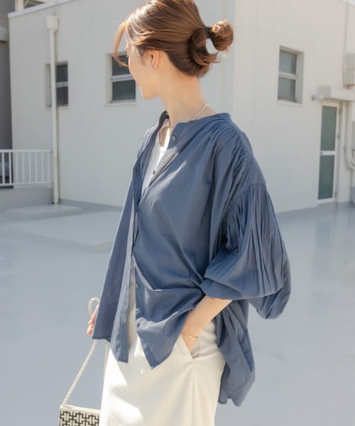 URBAN RESEARCH DOORS 「URBAN DOORS」 長袖ブラウス MEDIUM