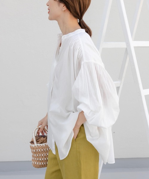 URBAN RESEARCH DOORS 「URBAN DOORS」 長袖ブラウス MEDIUM