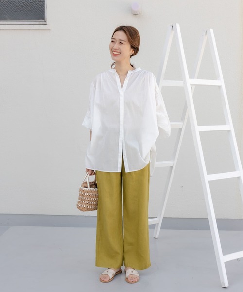 URBAN RESEARCH DOORS 「URBAN DOORS」 長袖ブラウス MEDIUM