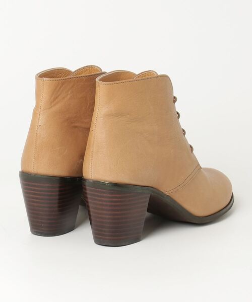 「Feed you」 ショートブーツ 35 ベージュ レディース_画像2