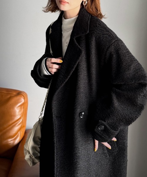 FOXEY NEW YORK 「FOXEY YORK」 チェスターコート 40 ブラウン