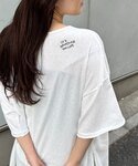 tシャツ シアースラブワンポイント刺繍オーバー...の詳細画像4