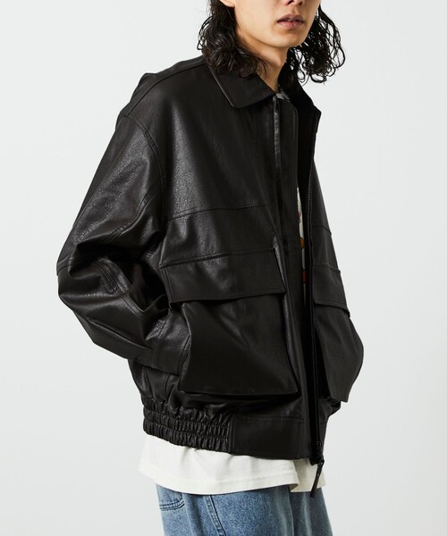 FREAK'S STORE（フリークスストア） ブルゾン LARGE ブラウン メンズ