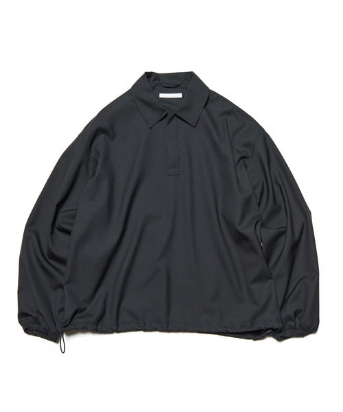 SOPHNET.（ソフネット） ポロシャツ WASHABLE SUMMER WOOL POLO SHIRT