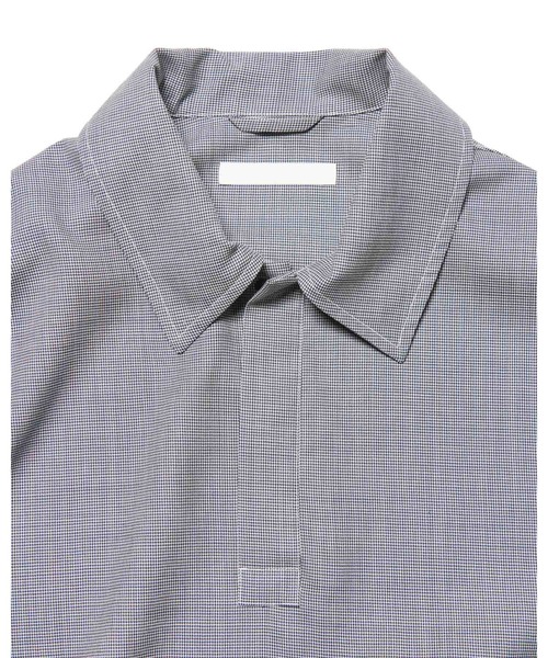 SOPHNET.（ソフネット） ポロシャツ WASHABLE SUMMER WOOL POLO SHIRT