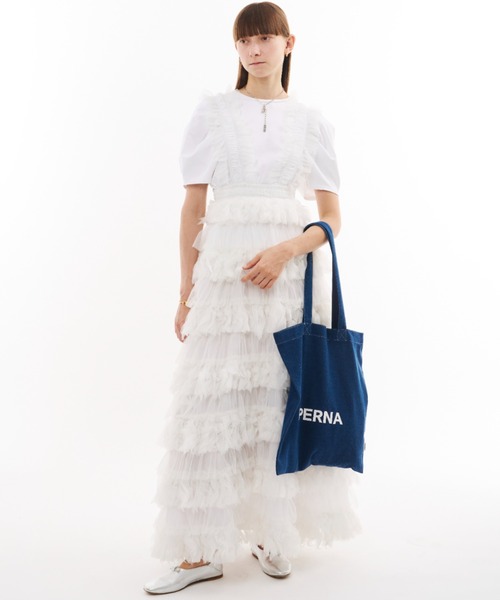 ホワイト パフスリーブ Tシャツ Bershka ホワイト パフスリーブ Tシャツ - メルカリ