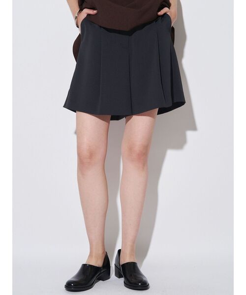 ELENDEEK パンツ タックハーフパンツ レディース : ZOZOTOWN