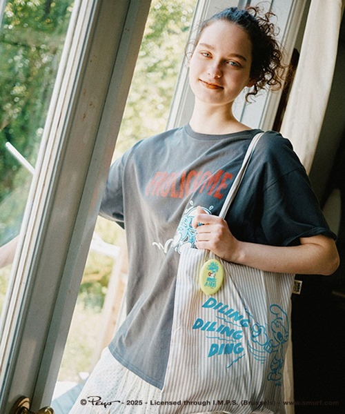 studio CLIP（スタディオクリップ） トートバッグ ストライプトート