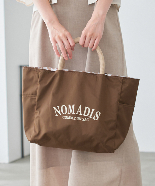 【未使用級✨】ノマディス NOMADIS リバーシブル トートバッグ 肩掛け可 新品】NOMADIS ノマディス リバーシブル トートバッグ｜Yahoo