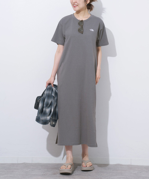 Sサイズ相当★The North Face Tシャツドレス ブラック ワンピース Sサイズ相当☆The North Face Tシャツドレス ブラック