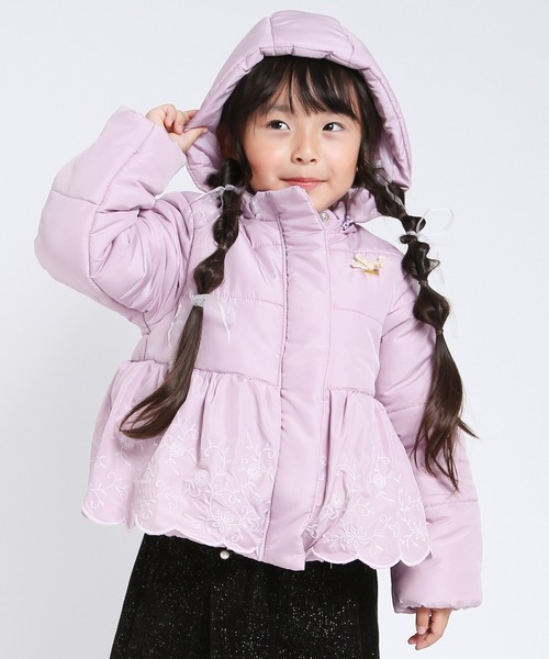 la poche biscuit（ラポシェビスキュイ） ダウン アウター 中綿