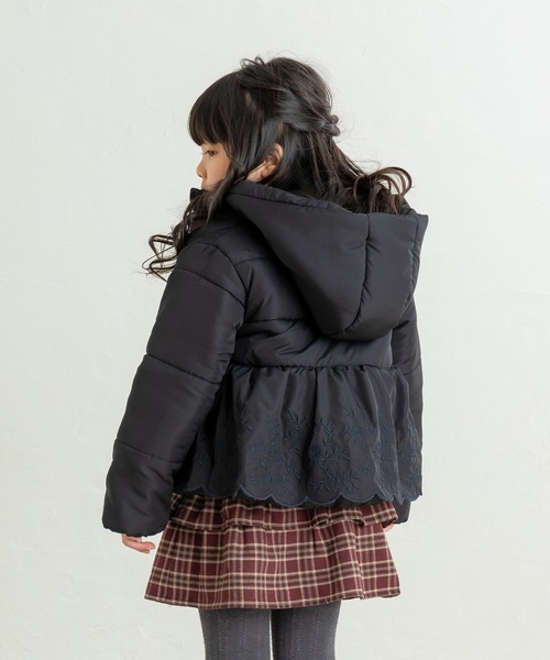 la poche biscuit（ラポシェビスキュイ） ダウン アウター 中綿