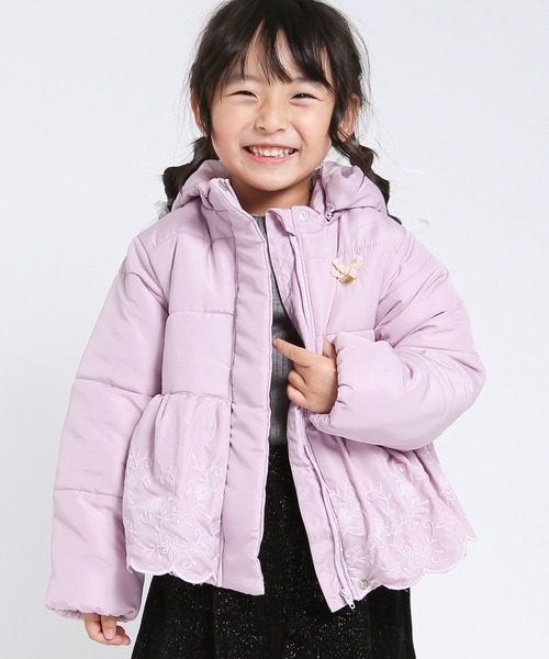 la poche biscuit（ラポシェビスキュイ） ダウン アウター 中綿