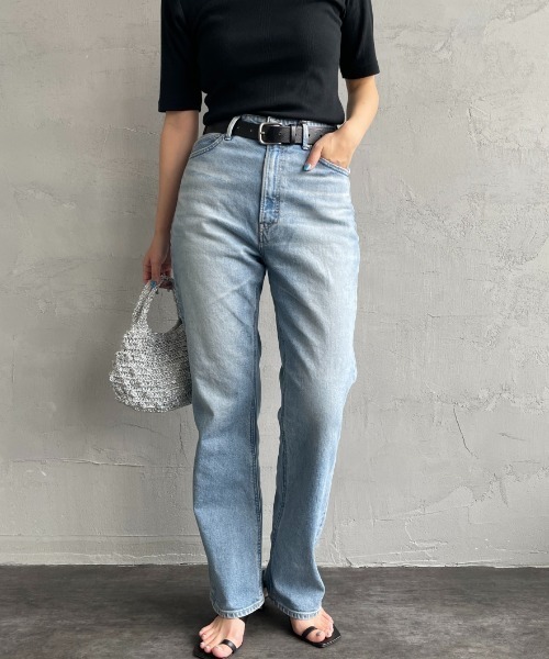 【新品未使用】YANUK LOUISE ストレートデニム 楽天市場】ヤヌーク YANUK ルイーズ ストレート LOUISE