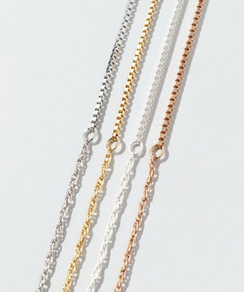 GOLDY（ゴールディ） ネックレス 「GOLDY」2WAYスライドチェーン 淡水