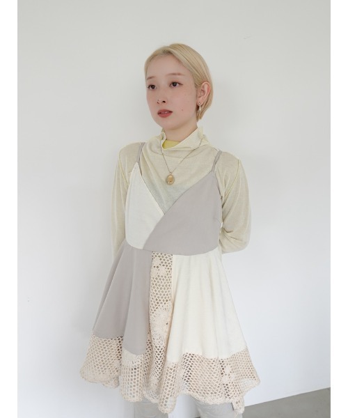 sahara（サハラ） キャミソール Patchwork Circular Top : ZOZOTOWN