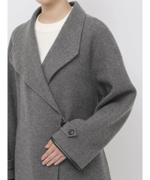 LAGUNAMOON（ラグナムーン） コート アウター ラペルリバーコート