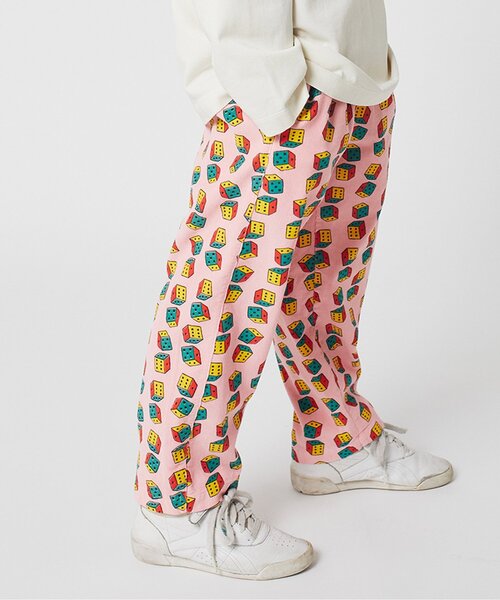 BOBO CHOSES（ボボショーズ） パンツ 総柄Dices長パンツ「キッズ
