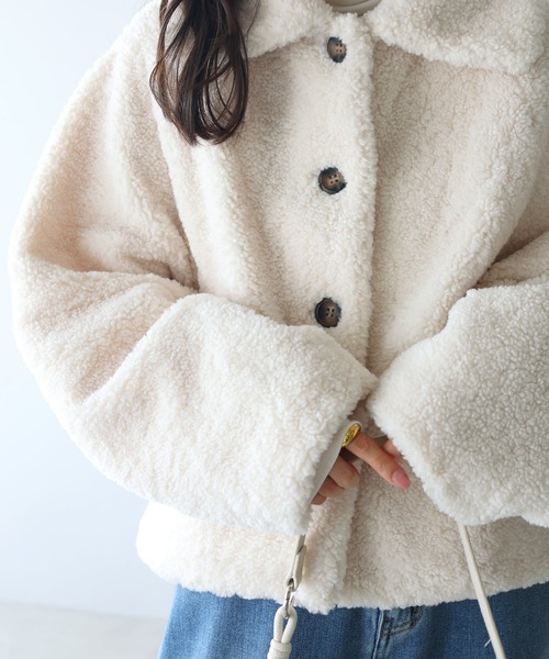 美品 XL相当 ザラ 大きい モコモコ テディベアコート ロングコート ホワイト 楽天市場】ふわふわ もこもこコート ロング丈 暖かい オフ