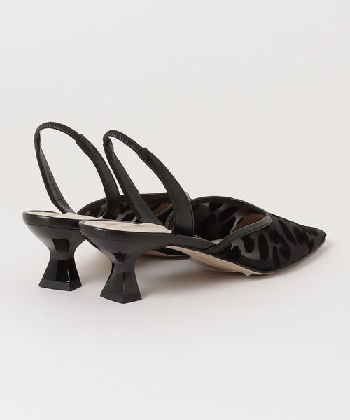 「ODETTE E ODILE」 ヒールサンダル 24cm グリーン レディース_画像5