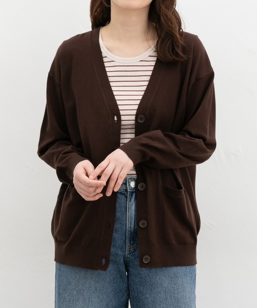 Honeys（ハニーズ） カーディガン 「しなやかニット・ヒアルロン酸加工