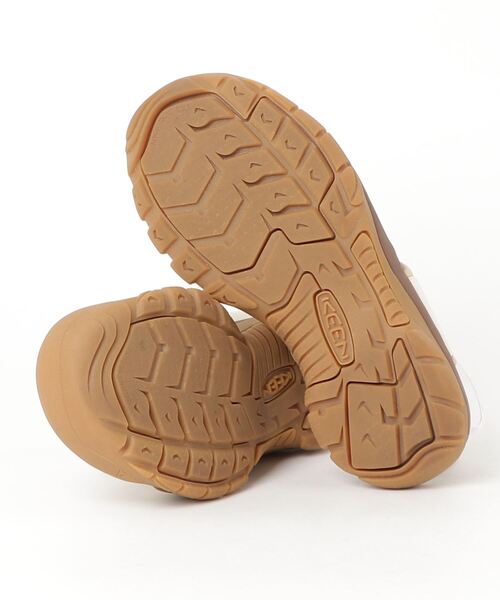 「KEEN」 サンダル 25.5cm ベージュ メンズ_画像3
