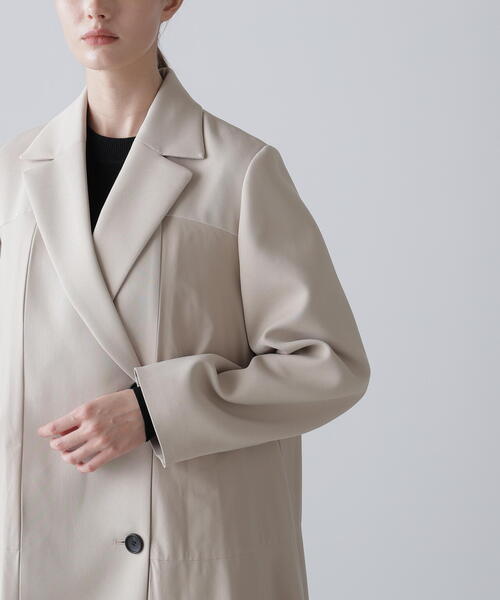 ADORE（アドーア） コート チェスターコート タフタコンビトリプル