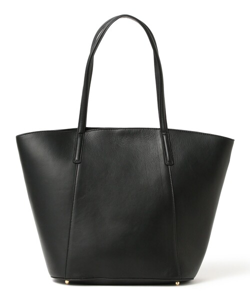 BEAMS 黒いレザートートバッグ BEAMS HEART BEAMS HEART Tote Bag (Bag Tote Bag) for sale | BEAMS
