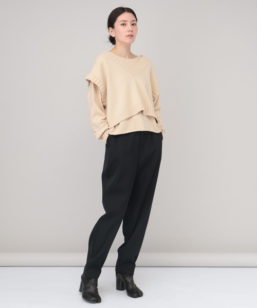 Curensology（カレンソロジー） パンツ 38 ブラック レディース