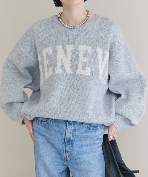 meilmada 長袖ニット FREE グレー レディース : ZOZOTOWN Yahoo!店