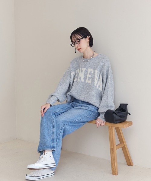 meilmada 長袖ニット FREE グレー レディース : ZOZOTOWN Yahoo!店