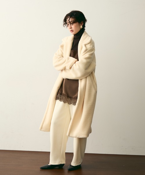 FACETASM ボアロングチェスターコート for/c（フォーシー） コート