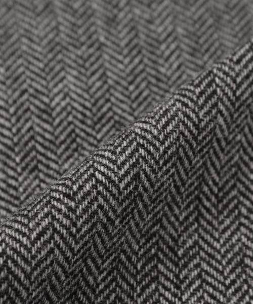 ステンカラーコート コート 「WELBURY（ウェルベリー）」HEAT TWEED製 レディースの画像