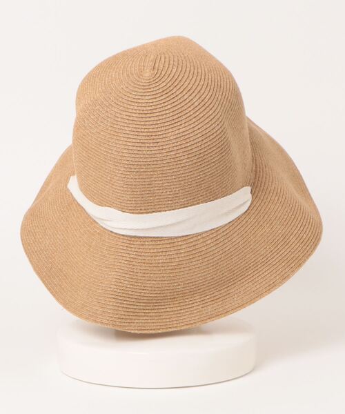 「Little&More」 ストローハット FREE ホワイト レディース_画像2