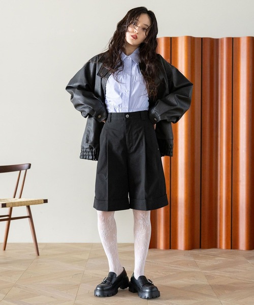 イレーブ　チノパンツ RAGEBLUE（レイジブルー） チノパン チノタックハーフパンツ