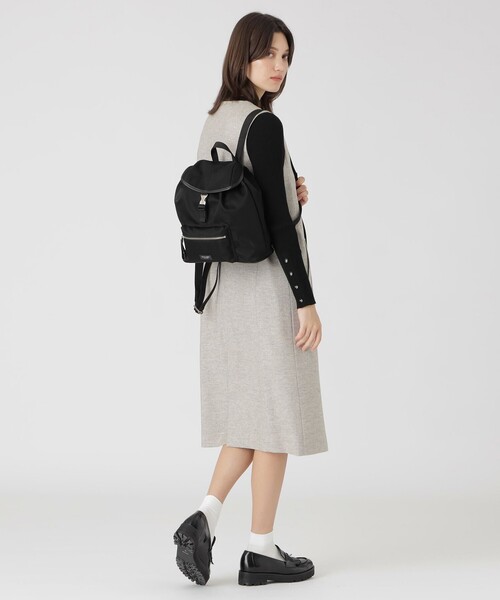 BLUE LABEL CRESTBRIDGE ブラックリュック BLUE LABEL CRESTBRIDGE（ブルーレーベルクレストブリッジ） デイ