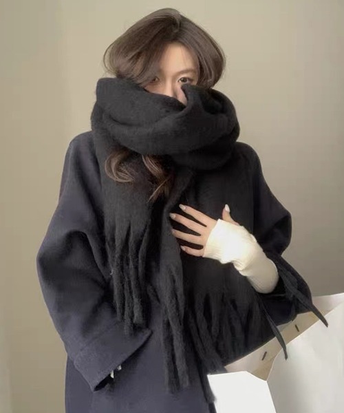 VIBGYOR マフラー ストール カラー チェック アソートビッグストール