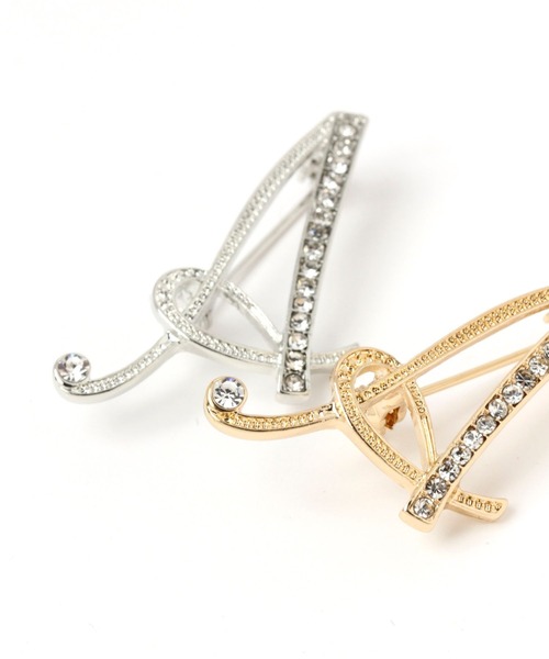 LAKOLE（ラコレ） ブローチ イニシャルブローチ / 996432 レディース