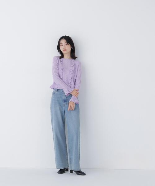 NATURAL BEAUTY BASIC（ナチュラルビューティーベーシック） ニット