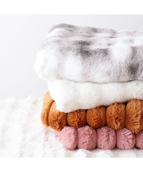 Francfranc ヒーター付きブランケット ピンク : ZOZOTOWN Yahoo!店