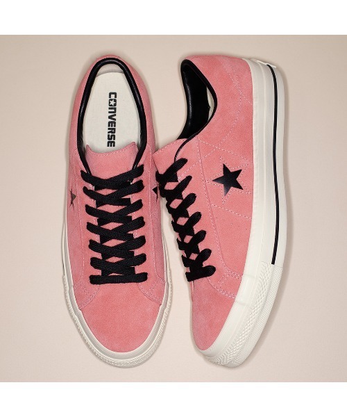 CONVERSE（コンバース） ローカットスニーカー 5.5 ピンク メンズ