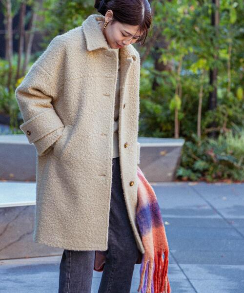 F by ROSSO（エフバイロッソ） ステンカラーコート コート 「UR TECH