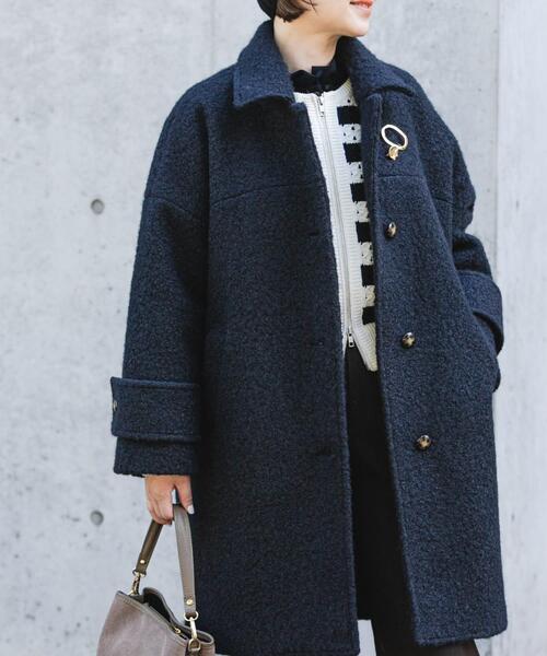 F by ROSSO（エフバイロッソ） ステンカラーコート コート 「UR TECH