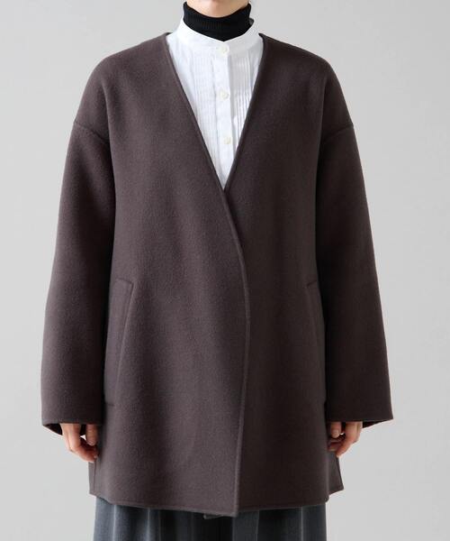 Tiara（ティアラ） コート アウター ノーカラービッグコート