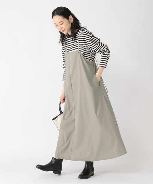 「studio CLIP」 サロペットスカート FREE ブラック レディース_画像3