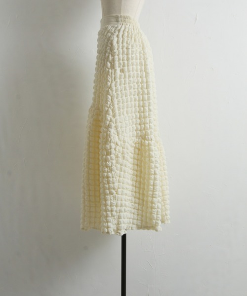 「&. NOSTALGIA」 フレアスカート M アイボリー レディース_画像4