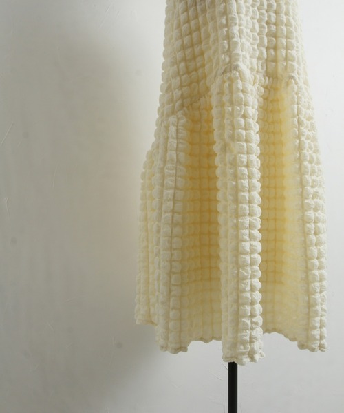 「&. NOSTALGIA」 フレアスカート M アイボリー レディース_画像9